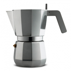 Alessi Moka Induction Espressokanna 9 Kopp.