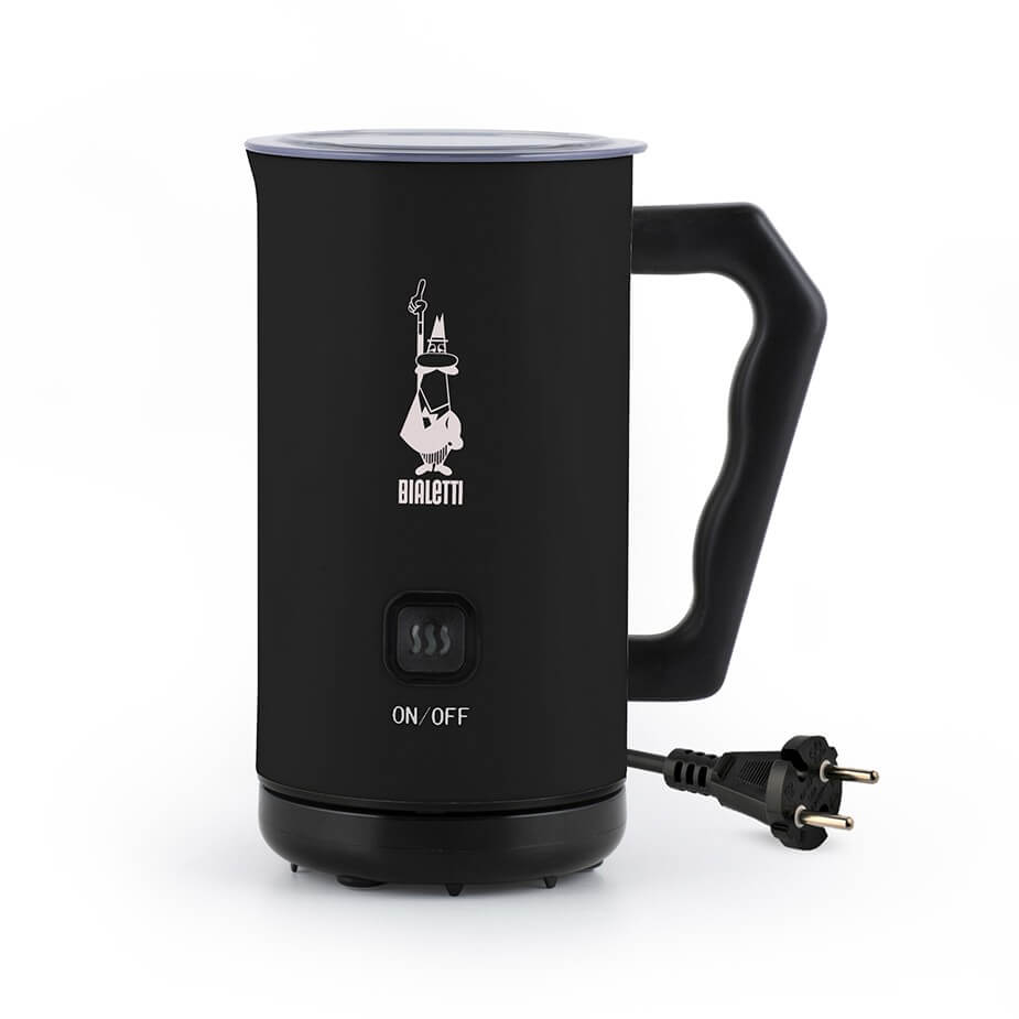 Bialetti Soft Cream Mj&ouml;lkskummare Svart