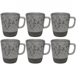 Aida RAW Mugg med Handtag 0,30L 6 st Nordic Grey