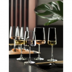 Lyngby Zero Vitvinsglas 43cl 4 stk