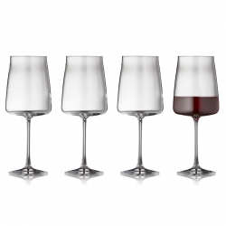 Lyngby Zero Rödvinsglas 54cl 4 stk