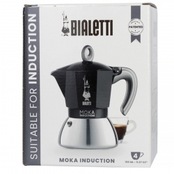 Bialetti Moka Induction 4 Koppar Svart