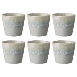 Costa Nova Gres Espressomugg 6 st 0,10L Grå