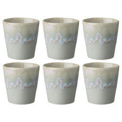 Costa Nova Gres Mugg 6 st 0,21L Grå