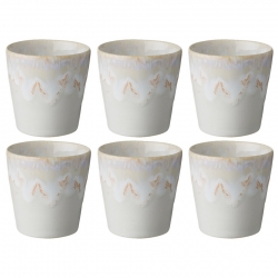 Costa Nova Gres Mugg 6 st 0,21L Vit