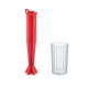 Alessi Plissé Stavmixer m. Behållare Vit