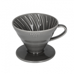 Hario V60-02 Keramik Dripper Grå 2 Kopp