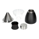 Asobu Isolerad Pour Over Kaffebryggare Svart