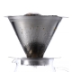 Hario V60-02 Metal Dripper 2 Kopp