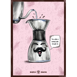 Rigtig Kaffe POUR OVER Poster 21x30 cm