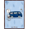 Rigtig Kaffe SORRY I'M LATTE Poster 21x30cm
