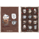 Rigtig Kaffe 2 Brun Kaffe Posters 21x30cm