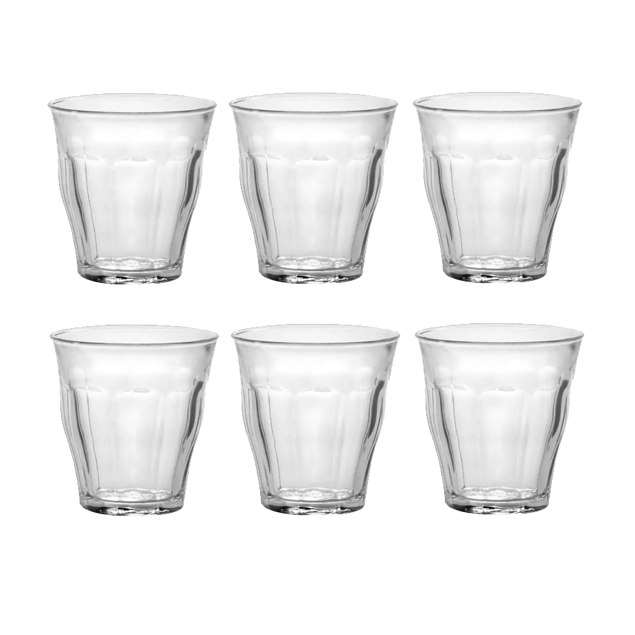 Duralex Picardie Caféglas 9cl 6 st
