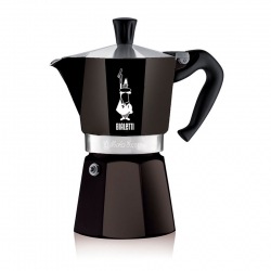 Bialetti Moka Express 6 koppar Svart mokabryggare