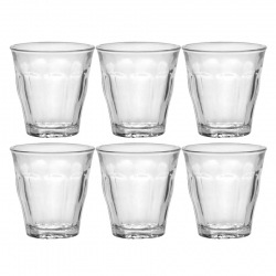 Duralex Picardie Caféglas 20cl 6 st