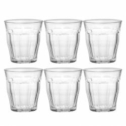 Duralex Picardie Caféglas 25cl 6 st
