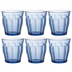 Duralex Picardie Caféglas 31cl Blå 6 st