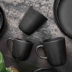 Aida RAW Mugg 0,30L 6 st Titanium Black