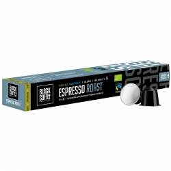 Black Coffee Roasters Espresso Organic Kaffekapslar 10 st