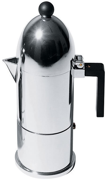 Alessi La Cupola mokabryggare 6 Koppar