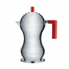 Alessi Pulcina mokabryggare R&ouml;d 3 Koppar