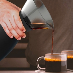 Asobu Isolerad Pour Over Kaffebryggare Stål/Svart