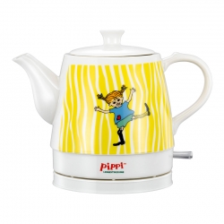 Pippi Keramik Elektrisk Vattenkokare 0,8 L Happy Pippi
