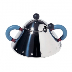 Alessi 9097 Sockerskål - Blå