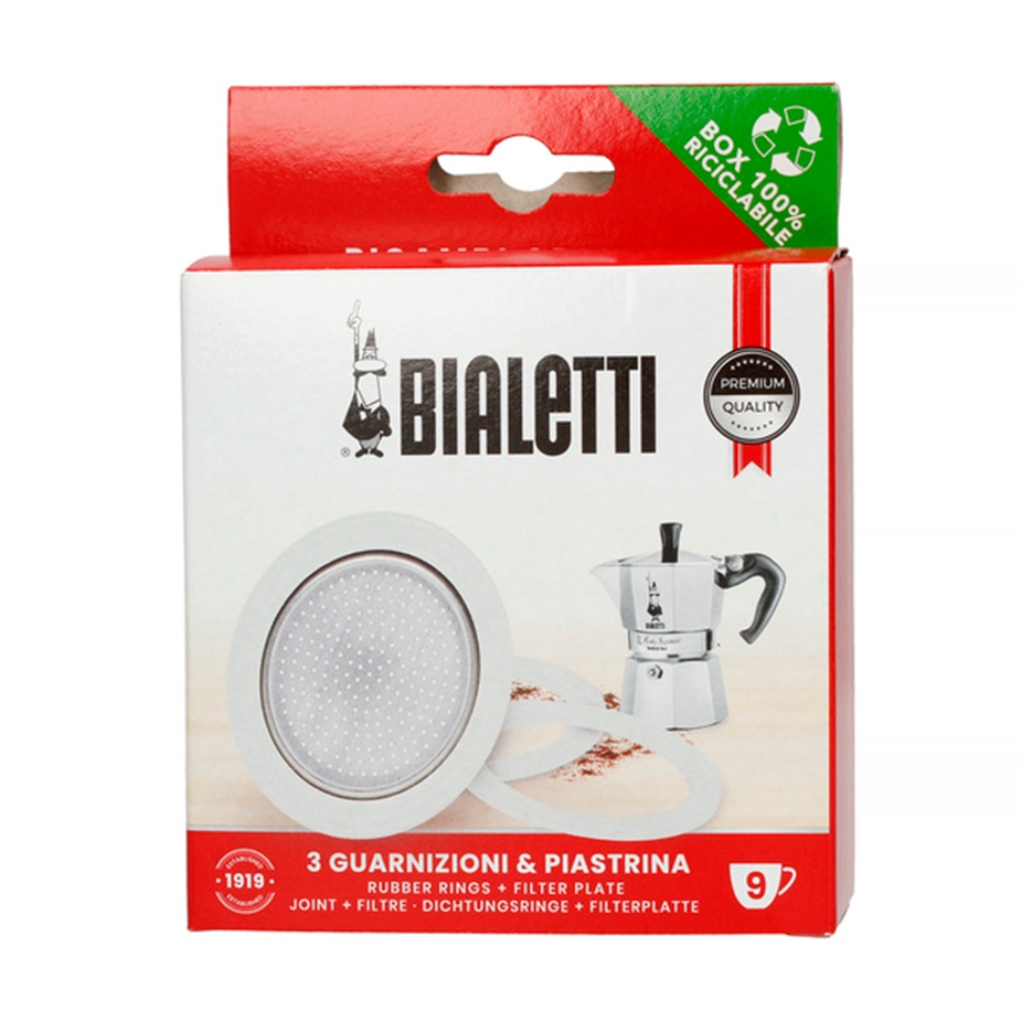 Bialetti Moka - 9 koppar Packning