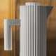 Alessi Plissé Termokanna 1L Vit