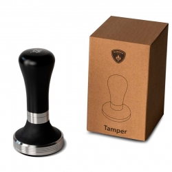 Eureka Tamper Perfect Grip Svart 58 mm