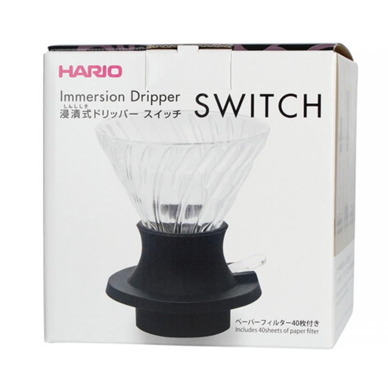 Hario Immersion Switch Dripper 2 Koppar Inkl. 40 St Filter