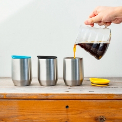 Hario Miolove Mugg 27 cl Svart/Stål