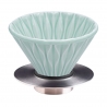Loveramics Brewers Smooth Dripper Celadon Grön 2 Kopp Inkl. Stativ Metallisk