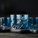 Lyngby Sorrento Whiskyglas 32 cl 4 St Blå