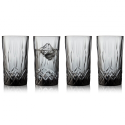 Lyngby Sorrento Highballglas 38 cl 4 St Smoke
