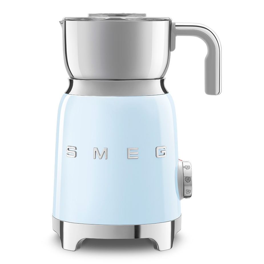 Smeg MFF11PBEU Mj&ouml;lkskummare Pastellbl&aring;