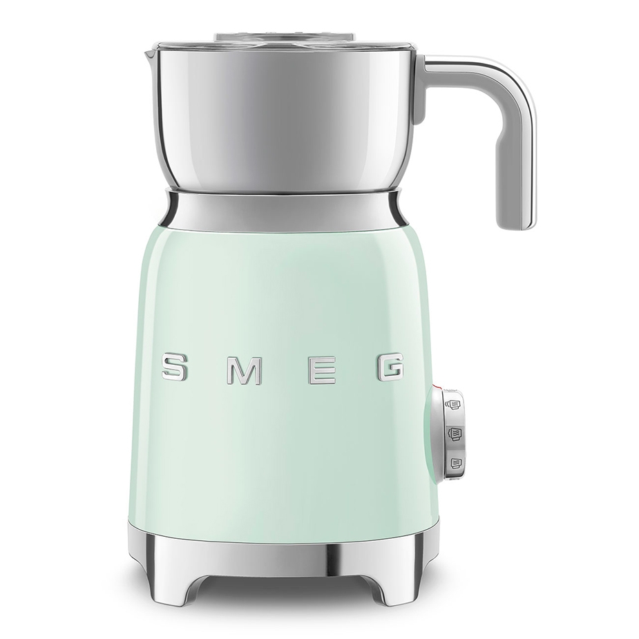Smeg MFF01PGEU Mj&ouml;lkskummare Pastelgr&ouml;n