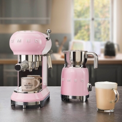 Smeg MFF11PKEU Mjölkskummare Rosa