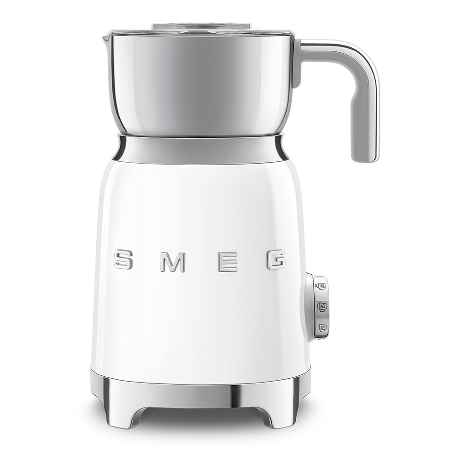 Smeg MFF01WHEU Mj&ouml;lkskummare Vit