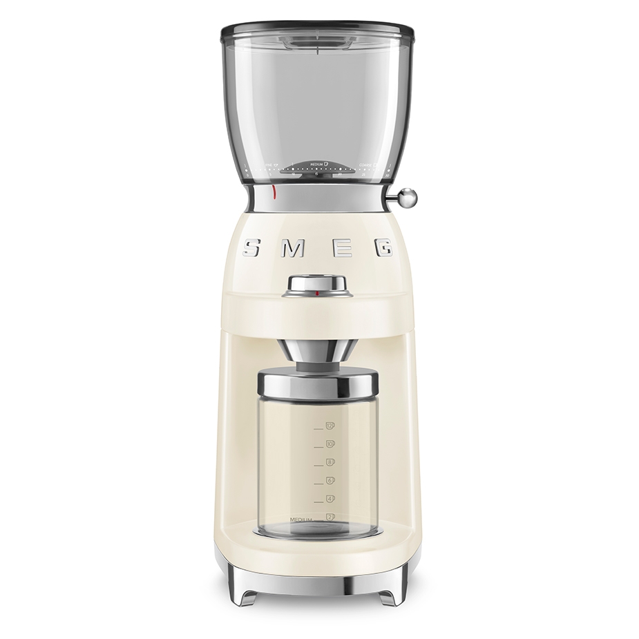 Smeg CGF01CREU Kaffekvarn Creme