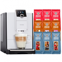 Nivona CafeRomatica 796 Hvid Espressomaskin Inkl. 4,2kg Rigtig Kaffe