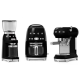 Smeg CGF01BLEU Kaffekvarn Svart