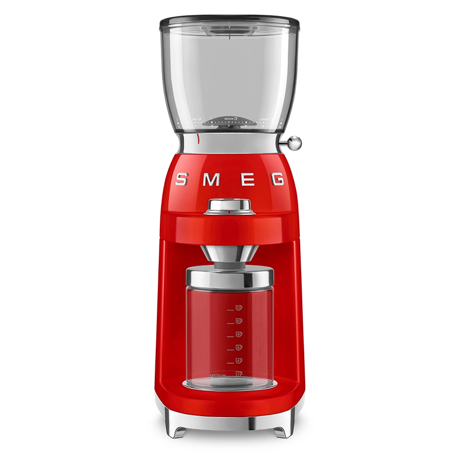 Smeg CGF11RDEU Kaffekvarn R&ouml;d