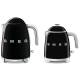 Smeg KLF05BLEU Mini Vattenkokare 0,8L Svart