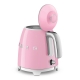 Smeg KLF05PKEU Mini Vattenkokare 0,8L Rosa