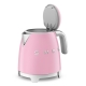 Smeg KLF05PKEU Mini Vattenkokare 0,8L Rosa