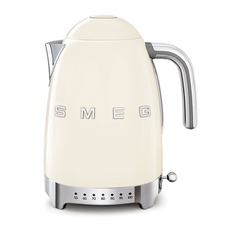 Smeg KLF04CREU Vattenkokare m. Temperatur 1,7L Creme