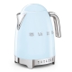 Smeg KLF04PBEU Vattenkokare m. Temperatur 1,7L Pastelblå