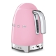 Smeg KLF04PKEU Vattenkokare m. Temperatur 1,7L Rosa
